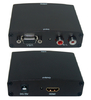 Multimedia VGA/Audio zu HDMI Konverter | Metallgehäuse