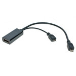 MHL Micro USB 2.0 zu HDMI Adapter f. HTC Sensation, Samsung Galaxy S2, HTC EVO